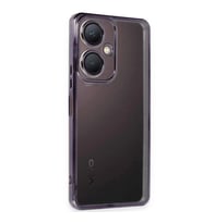 Vivo Y27 Kılıf Razer Lensli Silikon - Mor