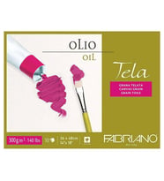 Fabriano Blocco Tela Tuval Dokulu Yağlıboya Blok 300 gr. 36x48 cm. 10 yp. 
