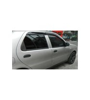 Fiat Albea Fiat Palio Fiat Siena Mugen Cam Rüzgarlığı 4 Lü Set (Siyah)