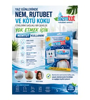 Nem Alıcı Rutubet Giderici 3 Kg 6'li Paket Koku ve Küf Önleyici
