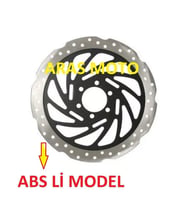 Bajaj Pulsar Ns 200 - Rs 200 Ön Fren Disk 2017-2022 Abs Li Model Euro 4 _Supermoto (Renksiz)