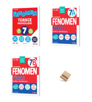 Fenomen 7. Sınıf Maarif Türkçe Fasikül 7A ve 7B 3lü Set Soru Bankası + Telefon Standı