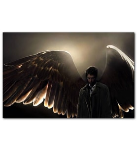 Cakatablo  Supernatural Melek Kanatları MDF Tablo