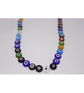 Cam Boncuk Dizi 11mm*4mm (11392)