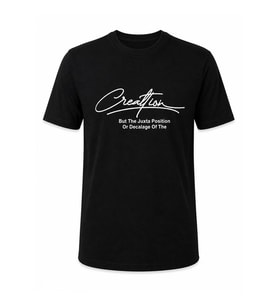Trender Creativizm Baskı Süpreme Siyah Erkek T-Shirt 226-16