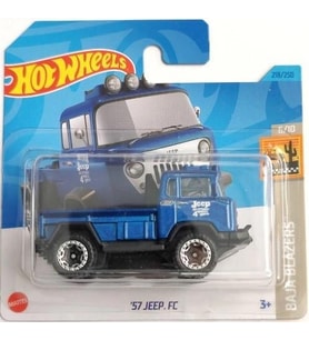 Hot Wheels Tekli Arabalar '57 Jeep FC HKG72 (Mavi)