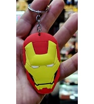 SDÜKKAN DESİGN ÇİFT TARAFLI SİLİKON IRON MAN ANAHTARLIK