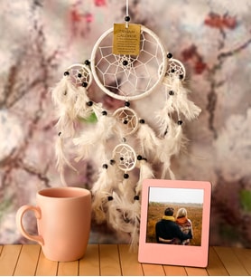 Kişiye Özel Pembe İnstagram Çerçeve& Pembe Kupa& Beyaz Düş Kapanı Hediye Seti