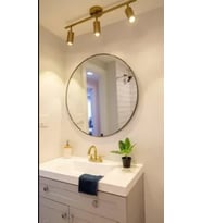 RİOLİGHT LED SPOT13,LED AVİZE ESKİTME GÖVDE 3XGU10 DUYLU 5W 3000K 360 DERECE HAREKETLİ BAŞLIK SPOT (Eskitme Altın)