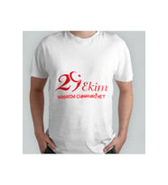 29 EKİM BASKILI KİŞİYE ÖZEL T-SHİRT YETİŞKİN