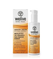WeLive Keratin & Biotin Saç Bakım Kremi 250 ml – Besleyici ve Onarıcı