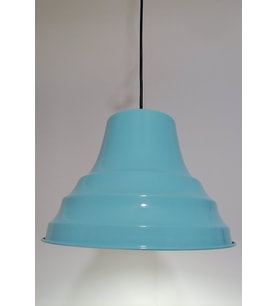 RİOLİGHT RETRO TURKUAZ İÇİ TURKUAZ TEKLİ METAL SARKIT ÇAP:27CM (Siyah)