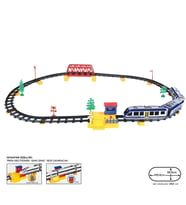 RC Uzaktan Kumandalı Sesli Tren Seti 3+ Yaş 49 Parça 265 cm Işıklı Oyuncak