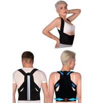 Balenli Dik Duruş Korsesi Sırt Ve Bel Kamburluk Önleyici Dik Durma Korsesi Unisex Kalın Balenli