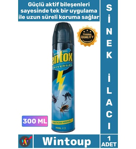 #Sinek Etkili Kovucu Haşere Öldürücü Güçlü Sprey Hızlı Formül Kokusuz Tam Koruma Sinek İlacı 300 ML