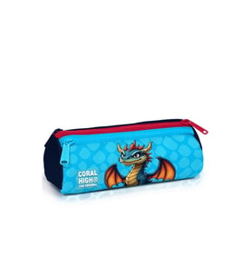CORAL HIGH 31013 DRAGON DESENLİ ÜÇ BÖLMELİ KALEM ÇANTASI