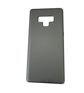 Galaxy Note 9 ile Uyumlu Cappy Silikon Kılıf Siyah