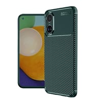 Realme 12 Lite Kılıf Auto Focus Karbon Kapak - Koyu Yeşil
