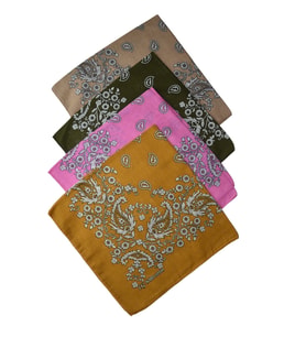 Bandana Çiçek Desenli