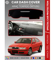 SKODA OCTAVİA (2001-2004) Torpido Örtüsü Ön Göğüs Halı Torpido Koruma Birebir Uyum Kaymaz UV Koruma