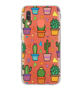 PrintiFy Samsung Galaxy A20e ile Uyumlu Water Color 4  Kamera Korumalı Şeffaf  Kılıf