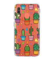 PrintiFy Samsung Galaxy A20e ile Uyumlu Water Color 4  Kamera Korumalı Şeffaf  Kılıf