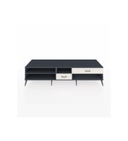 Kronos TV Ünitesi 2 Raflı 2 Çekmeceli  220x59x51 Antrasit-Antrasit/Aytaşı