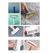 K&G Foot Rest Hazneli Kedi Köpek Tüy Temizleyici Kıl Toz Toplayıcı + Elbise Tiftik Tüy Toplayıcı Kazak Halı Kumaş