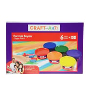Craft and Arts 6x50ml Parmak Boyası