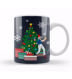 Speed Racer Around The Christmas Tree Kupa Bardak Porselen