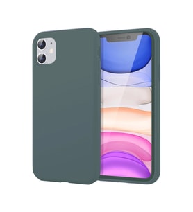 Iphone 11 Kılıf First Silikon - Koyu Yeşil