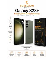 Luxeloom Galaxy S23+ Nano Şeffaf Ekran Koruyucu