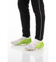 Playup Beyaz Neon Yeşil Çoraplı Bağcıklı Erkek Krampon 252-153 M