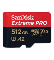 512gb Sandısk Extreme Pro Sdxc Uhs-ı A2 Mıcrosd SdsQxcd-512g-gn6ma