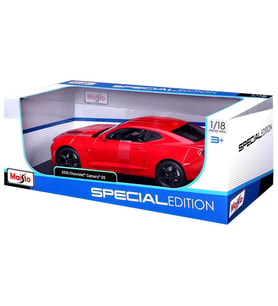 Maisto 1/18 2016 Model Chevrolet Camaro SS Kırmızı