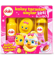 Dalin Kolay Taranan Saçlar Seti (Şampuan + Sprey + Tarak) Avantaj Paket
