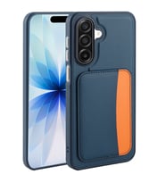 Samsung Galaxy A17 Uyumlu Kılıf Kartlıklı Zore X-Kart Silikon Kapak