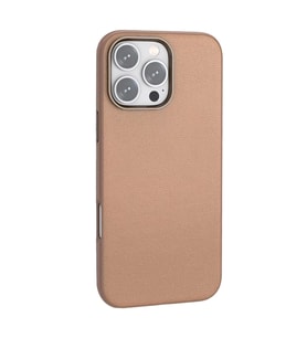 İphone 16 Wonder Deri Magsafe Kapak - Bronz