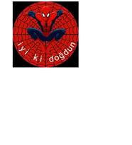Spiderman Şekerli Yenilebilir Kağıda Resimli Pasta ve Dekoru Baskı