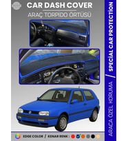 VOLKSWAGEN GOLF 3 (1991-1997) Torpido Örtüsü Ön Göğüs Koruma Tam Uyum Çatlamayı Önler