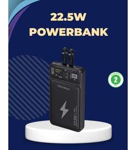 Taşınabilir Powerbank 22.5W Hızlı Şarj Destekli