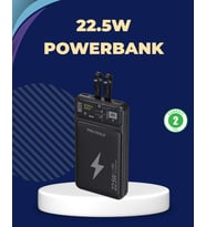 Taşınabilir Powerbank 22.5W Hızlı Şarj Destekli