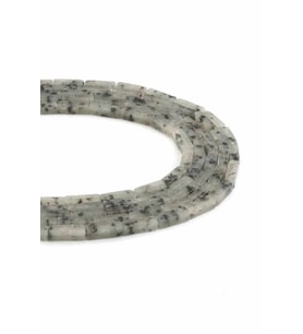 Opalit Doğal Taş Parlak Gri Dikdörtgen Kesim 4x13mm Dizi [AA]