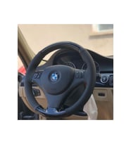 Bmw Piano Black Deri Direksiyon Kılıfı