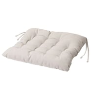 IKEA VIPPÄRT bej 38x38x6.5 cm sandalye minderi