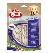 8 in 1 Delights Bones Biftekli Twested Sticks 35 Li