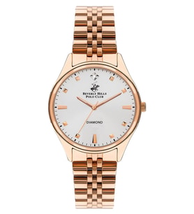 Beverly Hills Polo Club BP3390C.430 Kadın Kol Saati (Rose - Gold)