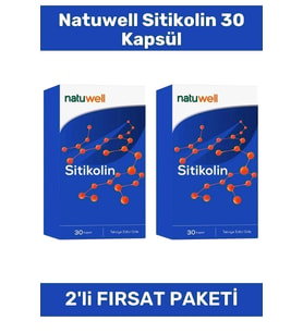 Sitikolin 30 Kapsül - 2 Adet