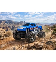 Uzaktan Kumandalı Off Road Arazi Araba 27 MHz Şarjlı Full Fonksiyon 4x2 Off Road Kamyon Arazi Aracı (Mavi)