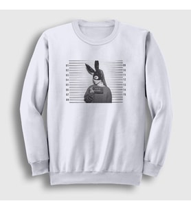 Presmono Unisex Beyaz Be Alright Ariana Grande Sweatshirt 152281tt